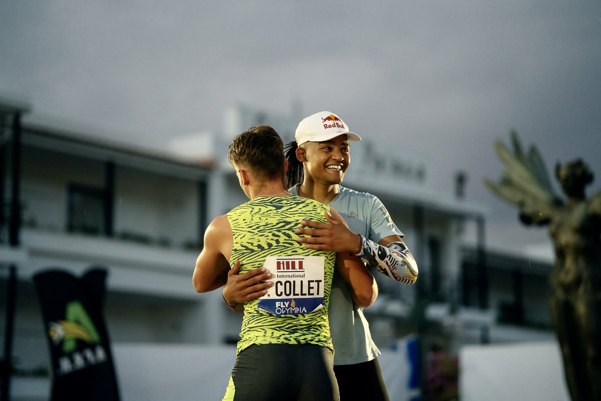 fly_athens's tweet photo. How come and pole vaulters are all friends with each other? Like... tell us the secret already💁🏻‍♂️

#flyolympia #streetpolevaultevent #ancientolympia #meeting #polevault https://t.co/VP8hvLc37R