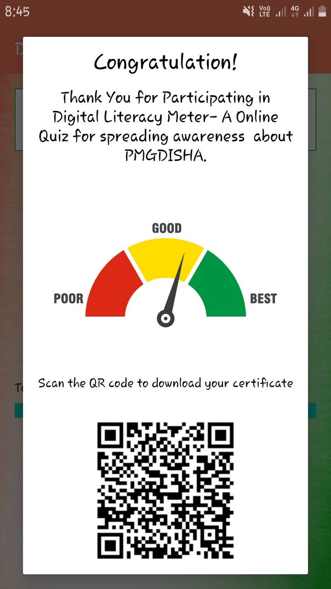 dk64081's tweet photo. #CSCDigitalLiteracyMeter 
#PMGDishaIDMeter https://t.co/9wDAgts9M8