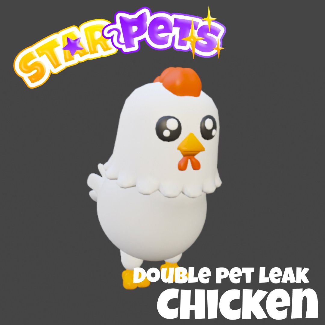 StarPaws! ⭐🐾⌛ on X: Starpets Coming soon to the roblox platform: Woop  Woop double pet leak say hello to the chicken from the farm crate and the  flamingo from the safari crate.