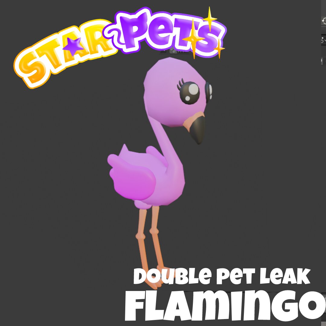 StarPaws! ⭐🐾⌛ on X: Starpets Coming soon to the roblox platform: Woop  Woop double pet leak say hello to the chicken from the farm crate and the  flamingo from the safari crate.