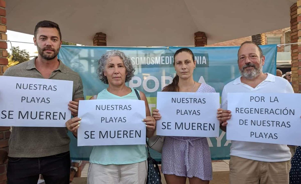 SaguntoVox's tweet photo. 💚 En defensa de nuestras playas, nuestra voz tiene que llegar lejos y hacerse oir
👉“SALVEMOS NUESTRAS PLAYAS”
👉"POR LA REGENERACIÓN DE NUESTRAS PLAYAS" 
👉 “NUESTRAS PLAYAS SE MUEREN” 

#nuestrasplayas #salvemosnuestrasplayas  #politicautil #apoyomaximo
#voxsagunto https://t.co/tyMEkAxxbi