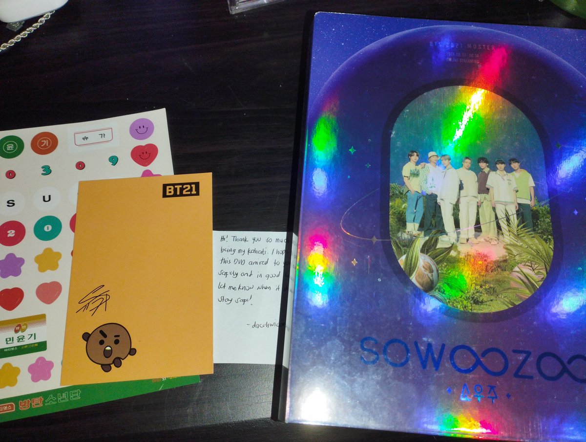 __jooann's tweet photo. #jjwan_budolz
๐ @daechwicartt
Sorry for the late revieww. My swz dvd unsealed came home safely the other day. Thank you for the smooth transaction and consistent updates. Love the freebies riiin. Thank you!
#daechwi_proofs https://t.co/nK6e9TZK7D