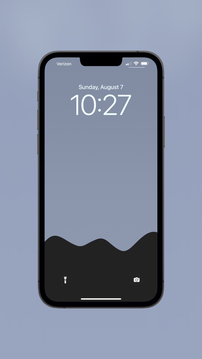 iamluisgaray's tweet image. Happy Sunday!

Another beautiful wallpaper by the amazing @_sirbean go follow him and support his work! 

#minimalist #ios16beta4