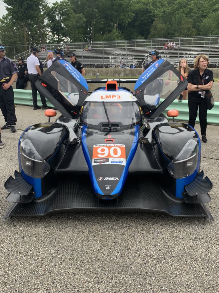 Gerry Kraut will start P8 in LMP3 #IMSA #RoadAmerica #IMSAFastlane