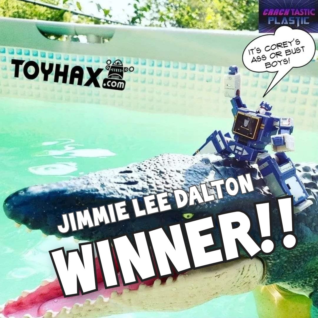 cracktasticpod's tweet photo. Winner of the July Toyhax Caption Contest is Jimmie Lee Dalton!! Congratulations!!
Stay tuned for the August contest!!
#CracktasticPlastic #toyhax #reprolabels #contest #giveaway #sweepstakes https://t.co/XbxXp5uW2h