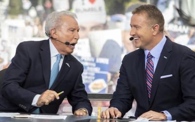 Happy Birthday Coach Corso!This year will be my 27th on the set of ⁦<a href="/CollegeGameDay/">College GameDay</a>⁩ with coach!
I’ve learned so much from him over the years.
He’s gone from a coach/TV personality I admired to a dear friend who I love. 
An icon in our business and even better person. 🙏🏼