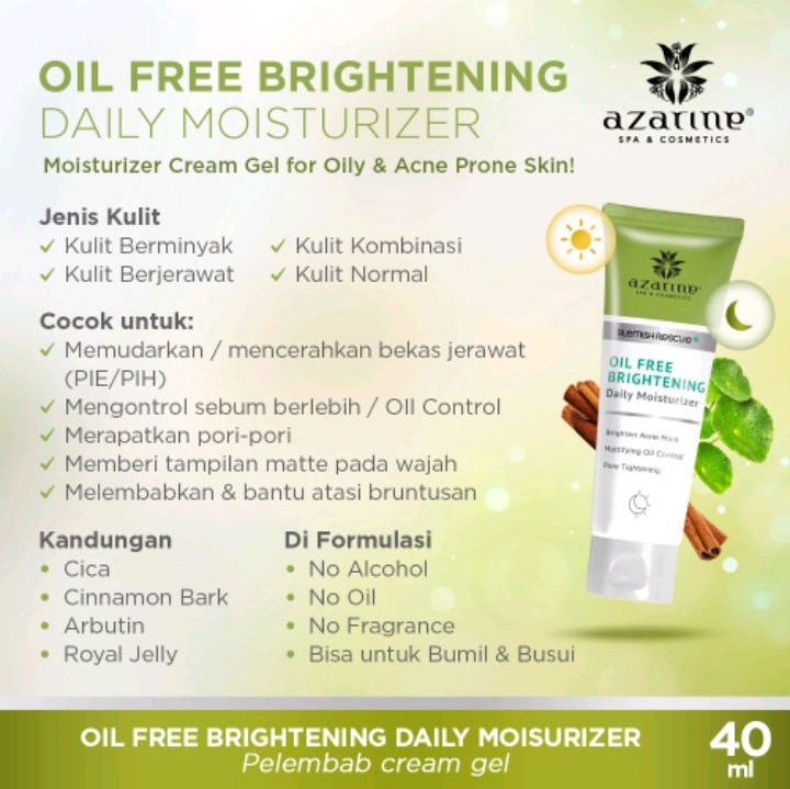 ly_mklee's tweet photo. Azarine
Azarine Acne Gentle Cleansing Foam
https://t.co/GtGM9t0lb7 (28k)
Azarine Toner
https://t.co/erLw6tsNop (60k)
Azarine Acne Spot Serum
https://t.co/EnkhZ201tM (27k)
Azarine Oil Free Brightening Daily Moisturizer
https://t.co/qQ8Z1dOhp7 (58k) https://t.co/sqVqVgq0ga