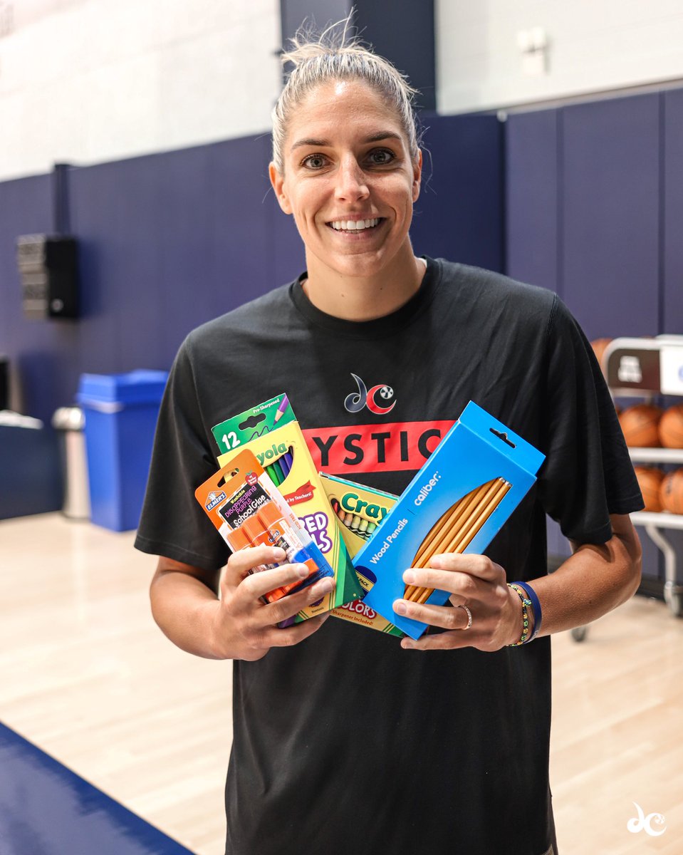 Don’t forget - today is our Mystics Ready For School game! Be sure to bring school supplies to the game to benefit families in Ward 8 for our Back 2 School Drive!

#Mystics25 // #TogetherDC