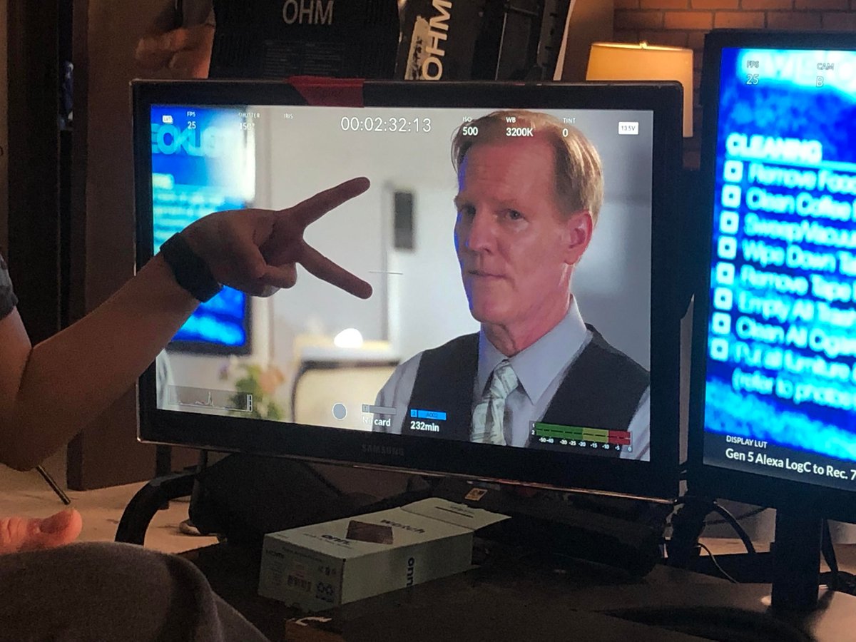 RealScottduPont's tweet photo. NOBODY wants LEE NORRIS (aka “FILM INVESTOR”) showing up @ #TheHauntedStudio when things on set start going crazy! #Hollywood Stay tuned… https://t.co/JdWRsX2yme