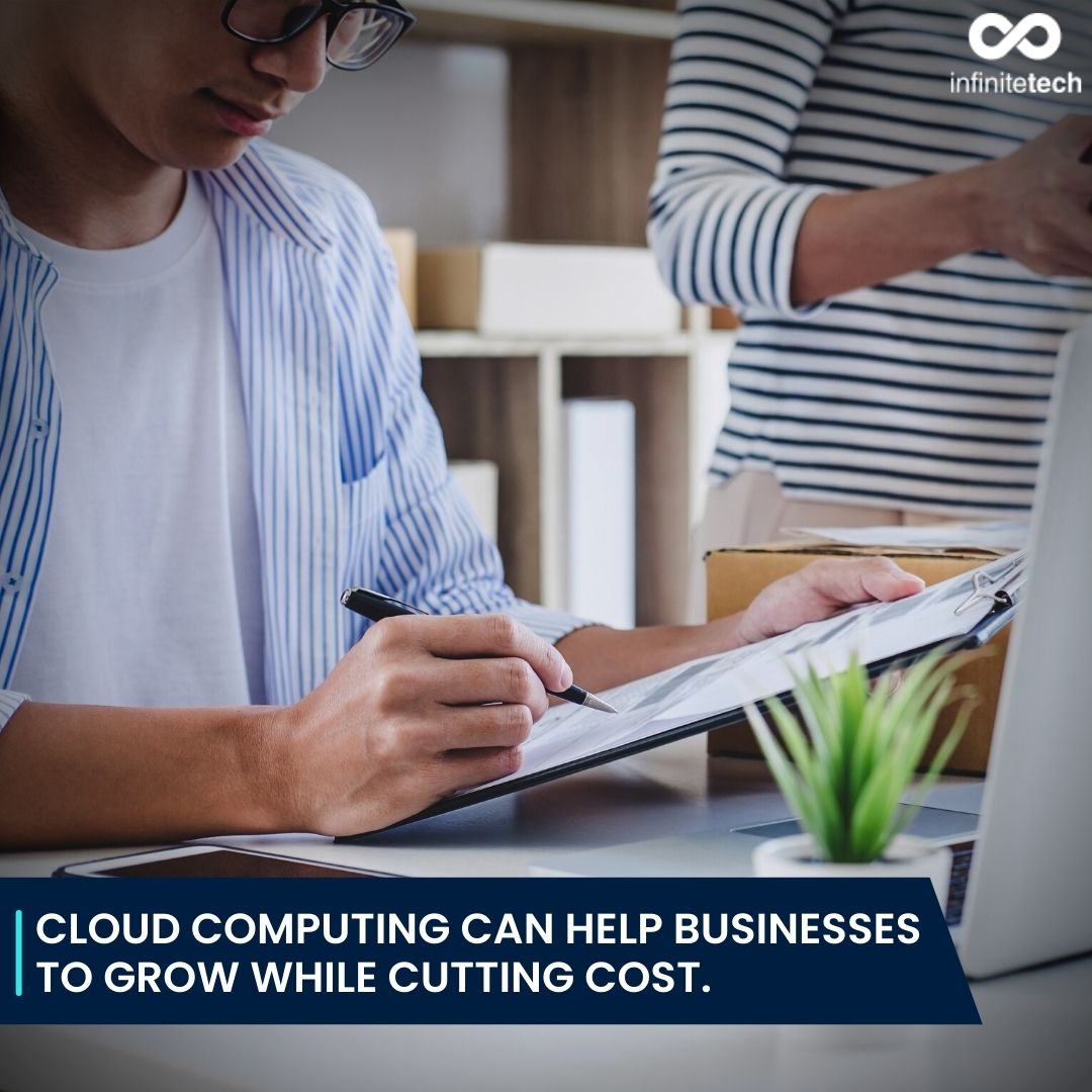 InfiniteTechHQ's tweet image. Saving time and money for small and medium-sized businesses is essential to be able to compete and succeed - cloud computing can help businesses to grow while cutting costs. 

Learn More &amp;gt;&amp;gt; infinitete.ch