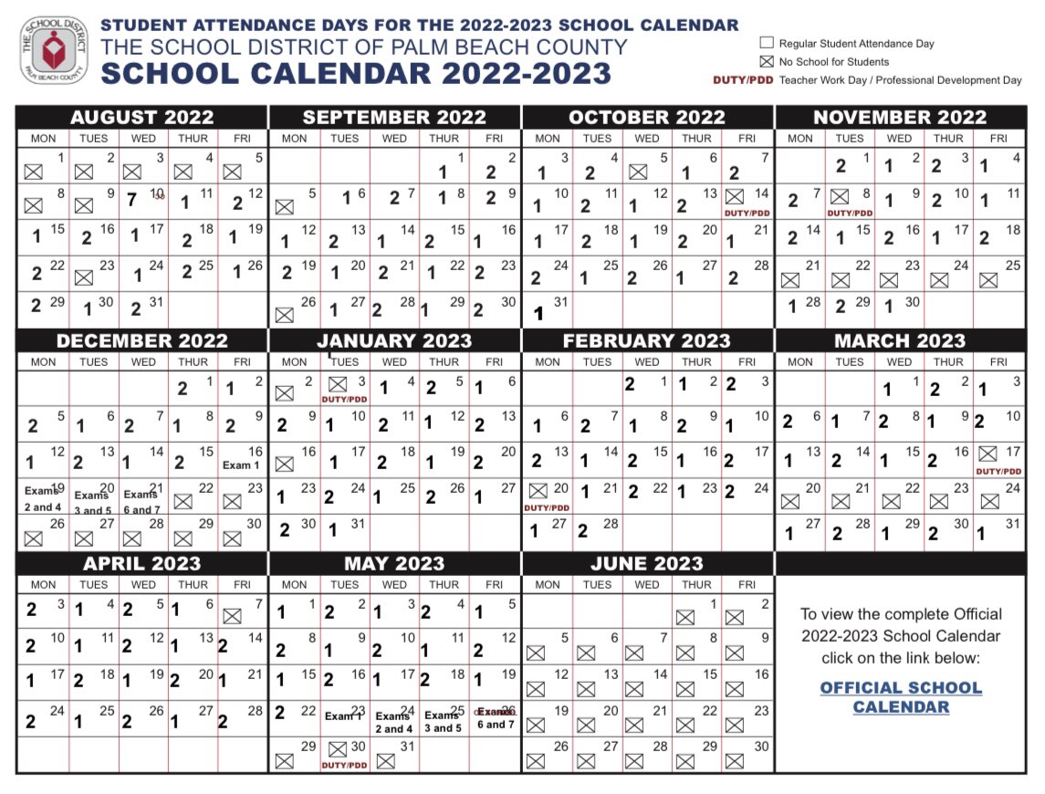 William T. Dwyer HS on Twitter "Dwyer’s Day 1 / Day 2 Calendar. Take a