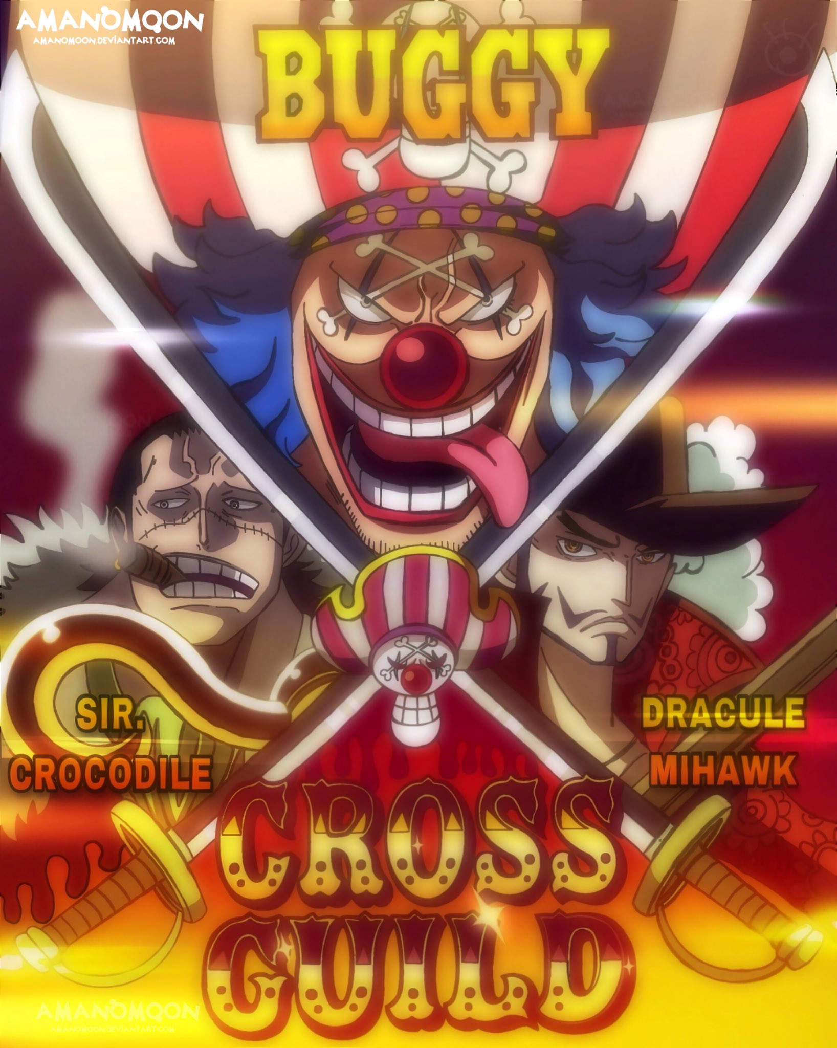 Pandaman One Piece Red アマノムーン ルフィ Amanomoon Twitter