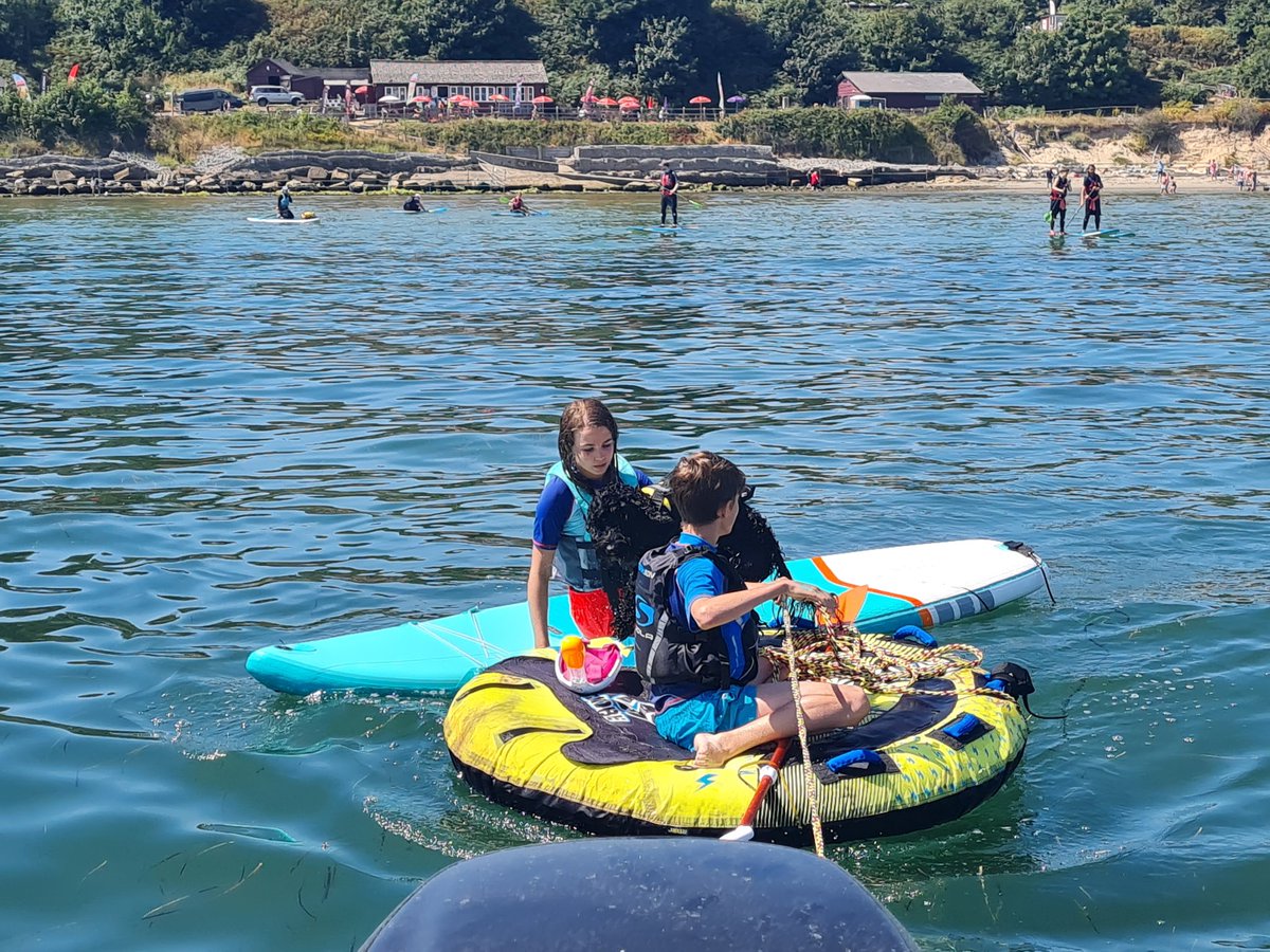 KellyPettifer's tweet photo. A fab weekend of sailing, swimming, paddle boarding and Ringo riding #managersactive #familyactive @matronjack @BabarElahi4 https://t.co/a26TshjHzt