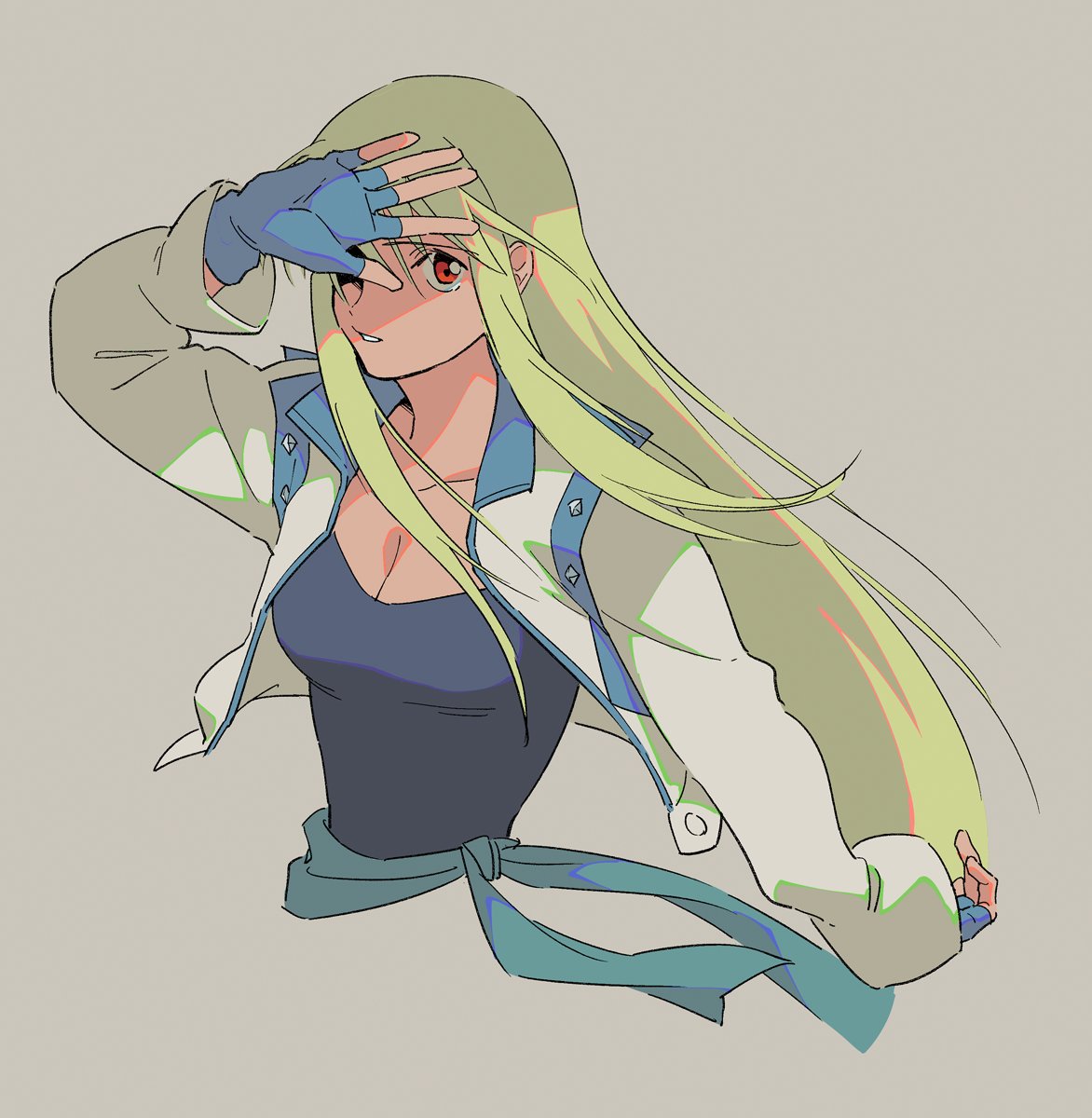 この前のアスランと同じようなポーズになってしまったな 