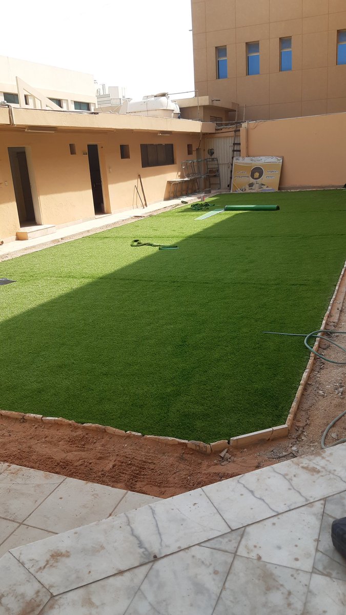 Engsohrabyounas's tweet image. Football ground the small one... school..#Artificial_grass #school_Ground
