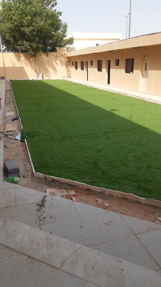 Engsohrabyounas's tweet image. Football ground the small one... school..#Artificial_grass #school_Ground