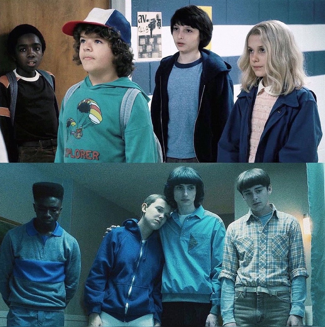 StrangerNews11's tweet image. Season 1 &amp;amp; Season 4. ❤️📸✨ #StrangerThings