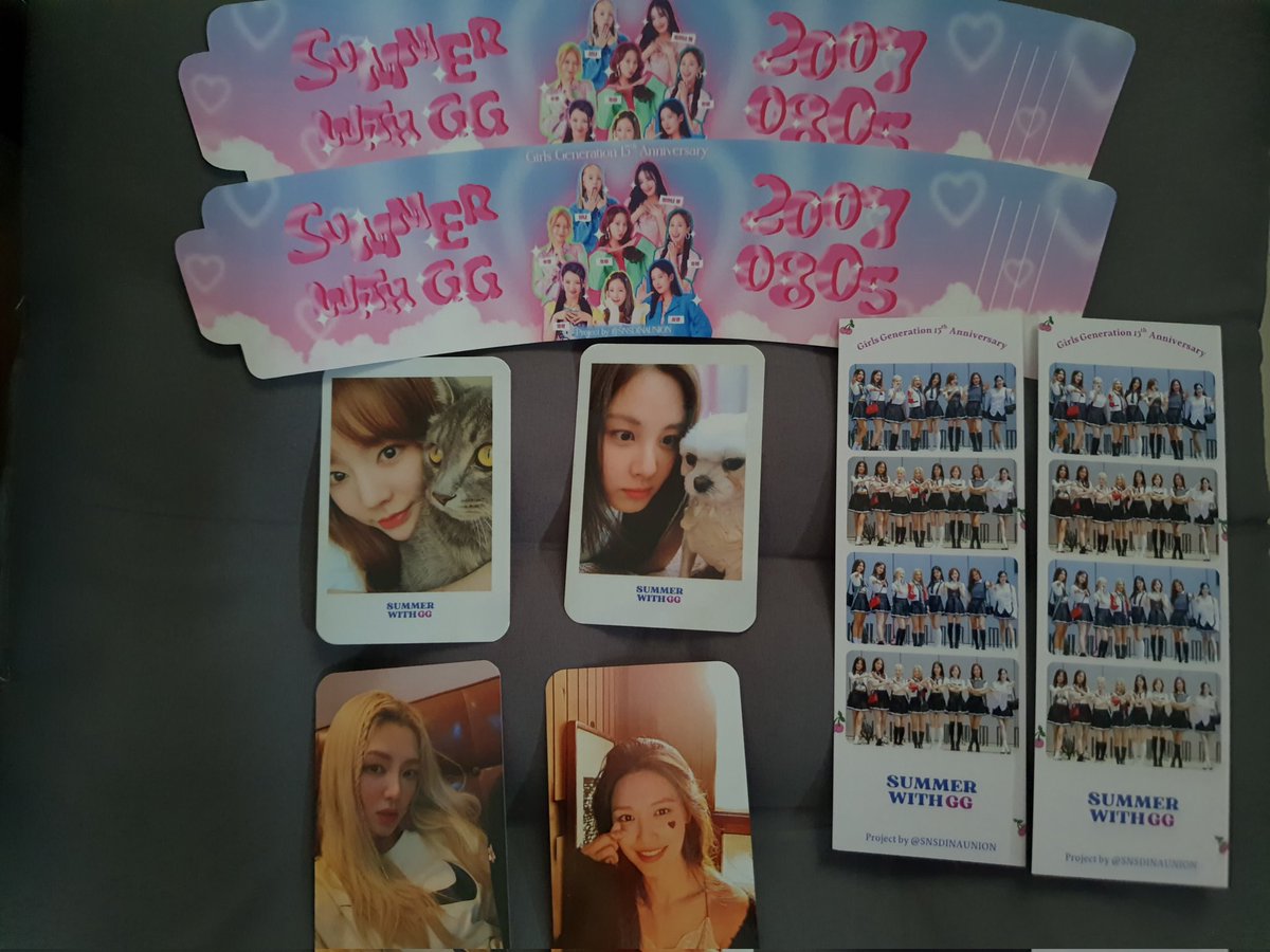 AgChaPer's tweet photo. Thank you for the project @SNSDINAUNION X @kopichuseyoid
Tidak menyerah walaupun sempat kehabisan di hari pertama 😁🥳

#SNSD15ThAnniversary 
#SummerWithGG
#SNSDINAUNION
#SNSD https://t.co/8ycm0Okh8s