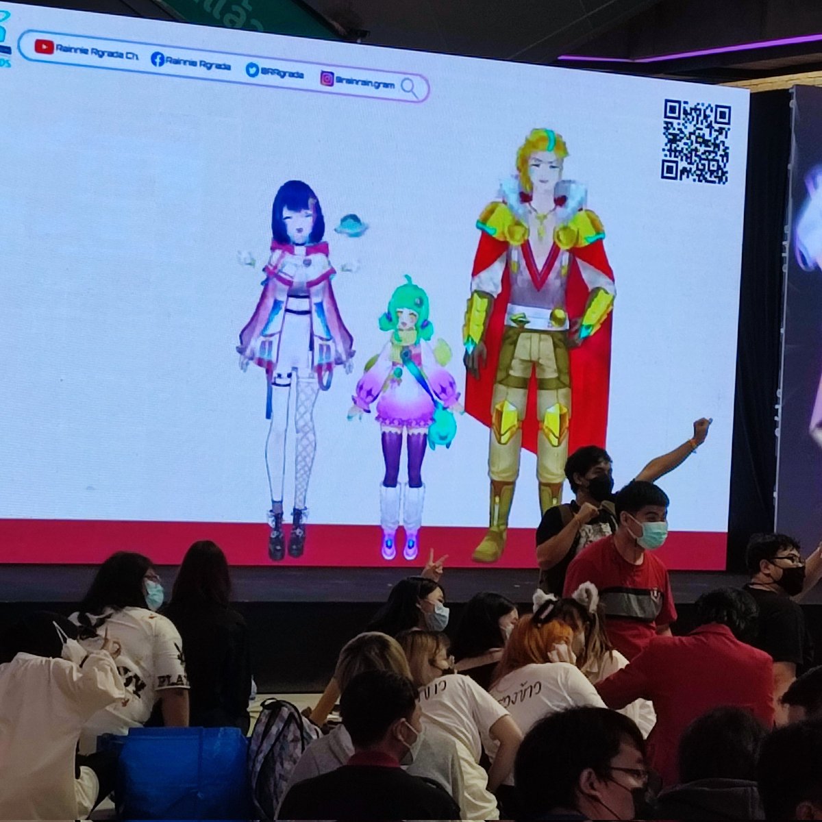 RRgrada's tweet photo. จบแย้ววว.....สำหรับงาน #Vmatsuri
Vtuber only event 💜🙏
เรนนี่ & เดอะแก๊งค์ ขอขอบพระคุณ จูจีบี้และทุกๆคนที่ไปร่วมงาน,ผู้จัดงาน, สต๊าฟ, เหล่าเพื่อนๆ #vtuberTH งานสนุกมาก หวังว่าเราคงได้เจอกันในงานต่อๆไปนะคะ
ปล. คืนนี้ขอหลับยาววววว
#VM2022 #OnlyEvent https://t.co/yY9D1iEiPk