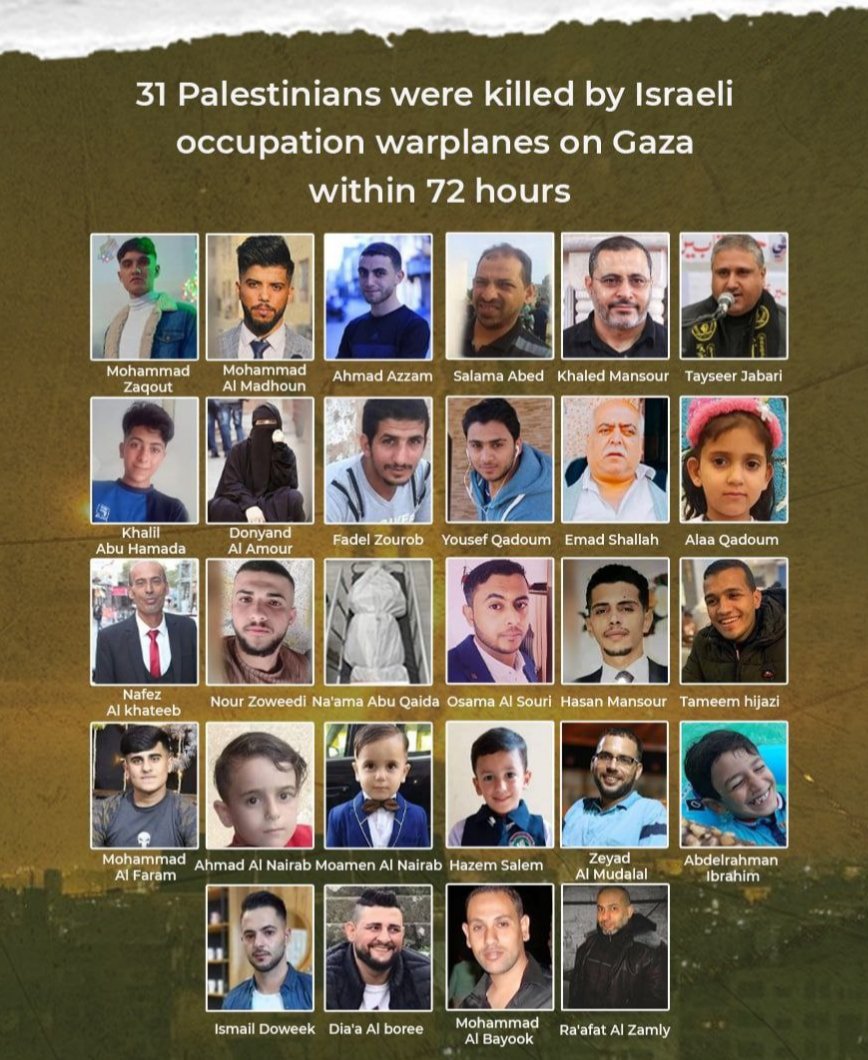 Ini bukanlah sebuah angka,tapi ini adalah para syuhada yang telah terbunuh oleh kekejaman zionisme Israel,,..

Alfatiha 🤲

#GazaUnderAttack 
#PrayForGaza