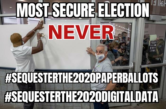 EmuHugger's tweet photo. #SequesterThe2020PaperBallots #SequesterThe2020DigitalData https://t.co/ZMDnS2unBp