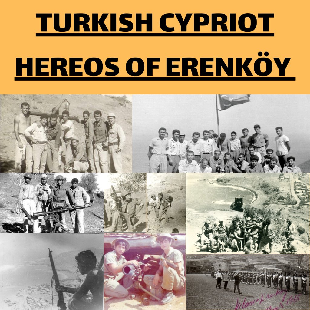Young_Turk_Cyp's tweet photo. As well as the Turkish pilots, our resistance forces on the ground are true heroes. We must never forget their bravery and sacrifice. May all our martyrs rest in peace 🤲🇹🇷 #TurkishCypriotsExist #Erenköy #Cyprus1964 https://t.co/jhTjpi7PYS