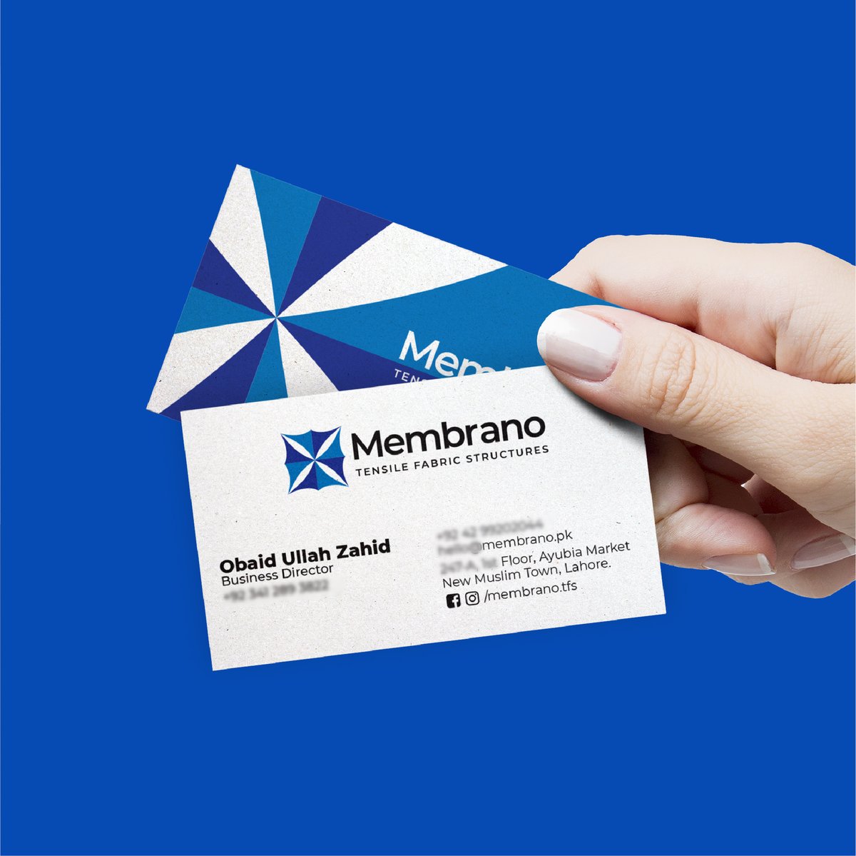 studio3dotnet's tweet photo. Membrano - #Tensile #Fabric #Structures is a #startup based in #Lahore, #Pakistan.
-
#Branding By @Aamir_rizvi  
-
#logo #graphicdesign #logotype #brandidentity #logotype #black #printdesign #planning #projectmanagement #designindex #logodesign #designforbusiness https://t.co/twzssQMI5x