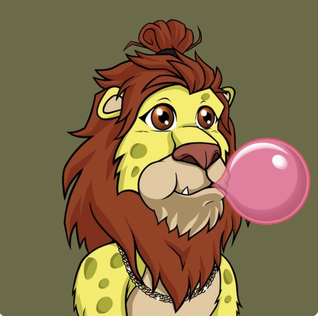 Sillysaurusss's tweet photo. @denniswbielik @LazyLionsNFT @KingBumbleNFT #roar https://t.co/n6jHXqBp79