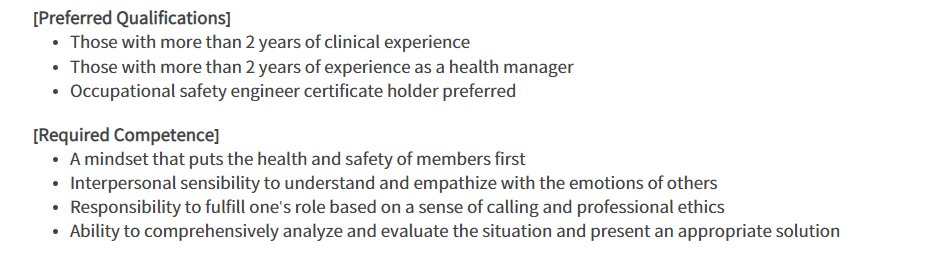 BTSARMYJobBoard's tweet photo. .@weverseofficial has opening for Health Manager π©ββοΈπ
Practice wisdom while applying. π
https://t.co/UI59hRZkIP
#BAJBSouthKorea #BAJBHealth
*Rough translation via google translate. https://t.co/6fXTtJ1b5K