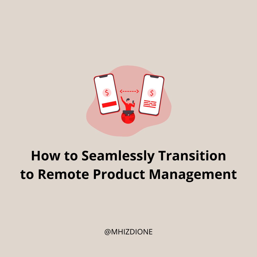 enodiaudu's tweet image. 11 best Practices to seamlessly transition to remote product management by Clement Kao
medium.com/the-product-ma…
.
.
.
#productmanagement #productmanager #productdevelopmentstrategy #productdevelopment #productdev #products #productdesign #productdesigner #producttester #productrev