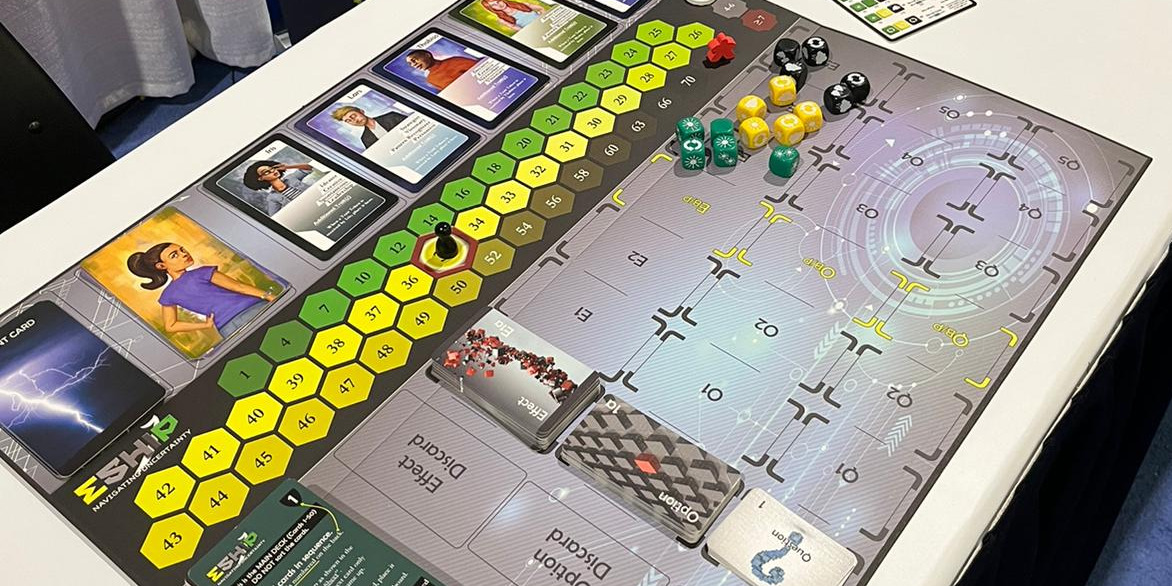 Are you an #EntrepreneurshipEducator looking to bring experiential learning into your classroom that combines serious content &amp; fun in a 3h immersive session- then come to see our award-winning boardgame ESHIP:NavigatingUncertainty - Entrepreneurship Edition at Booth 118 #AOM2022