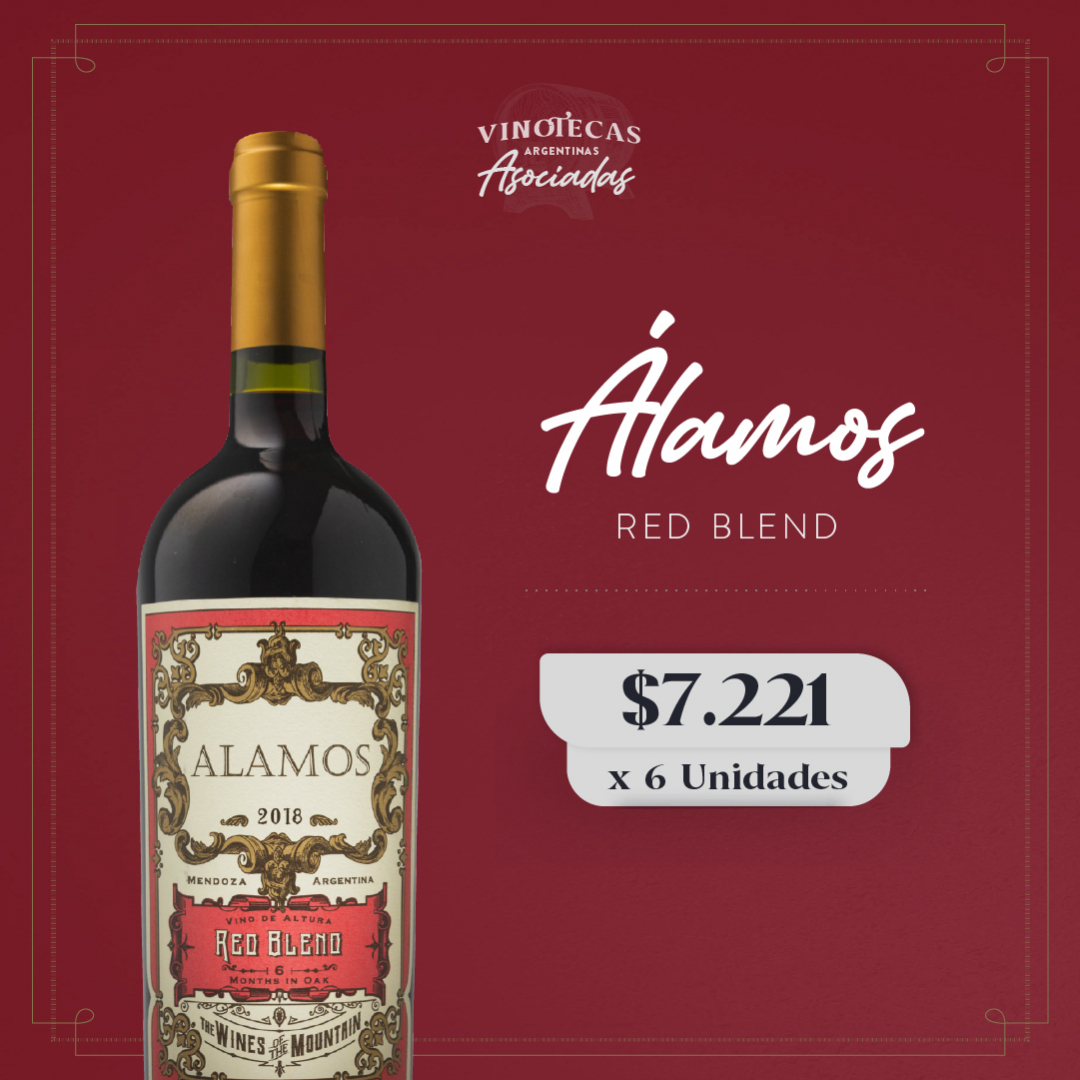 - ÁLAMOS RED BLEND -

Un vino exótico, frutado en rojo, bien intenso, y con un trazo expectorante que, una vez en el paladar, aporta delgadez y tensión. 🍷

¿Ya lo probaste? 
¡Hacé tu pedido! Enviamos a todo el país ✈️

#envíos #alamos #redblend #vino #vinoteca #etiqueta