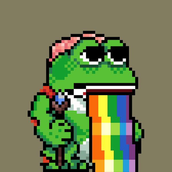 PerArneboy's tweet photo. I only got this boy. But give the community my 100%. @SwampverseNFT #swampySundays https://t.co/V9qhd74kRE