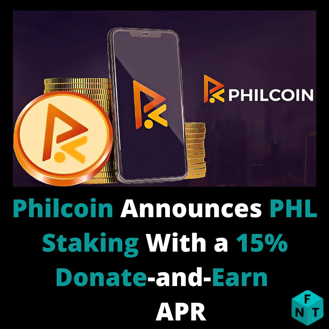 Philcoin Announces PHL Staking With a 15% Donate-and-Earn APR

#NFTs #Crypto