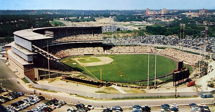 Milwaukee County Stadium in ‘81 Brewers vs Yankees while visiting family