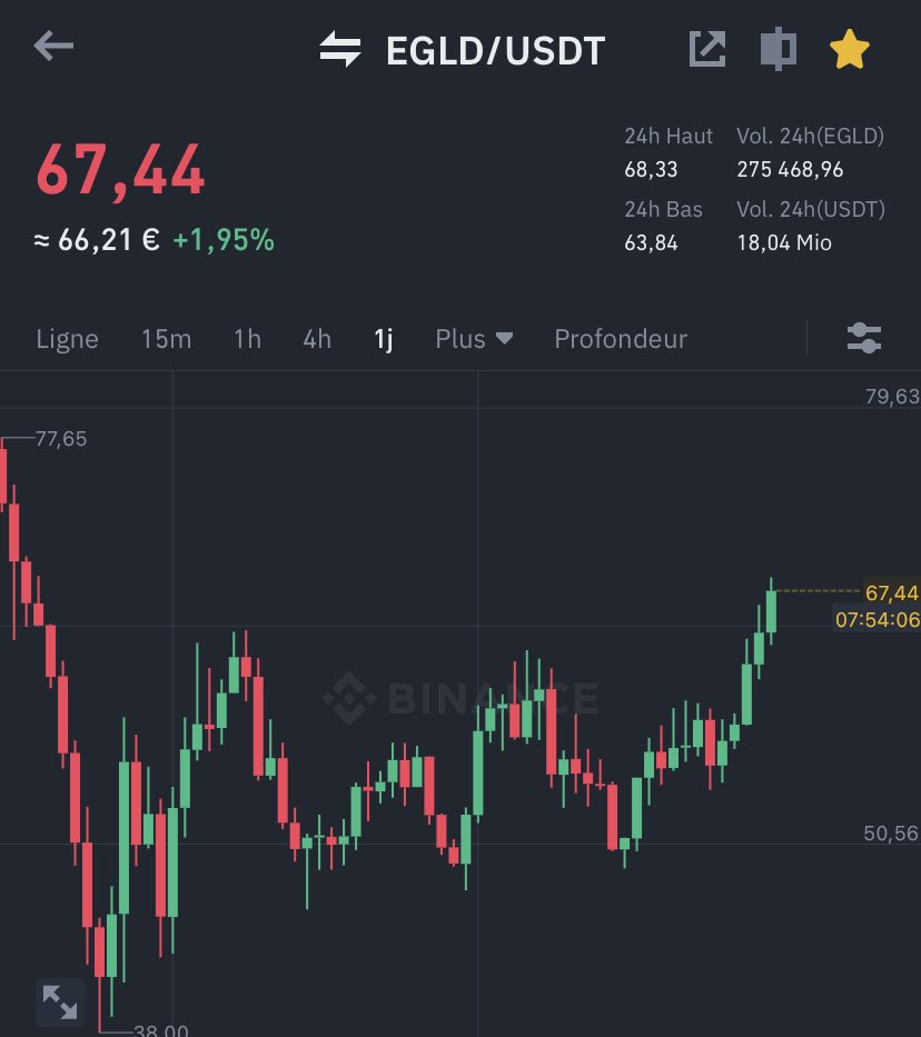 CryptoSinge_'s tweet image. Yo les pro d’analyse fondamentale 👋 

Il est beau le graphique de #EGLD non ? Et quelle est votre investissement dans le projet?

                            🤩
