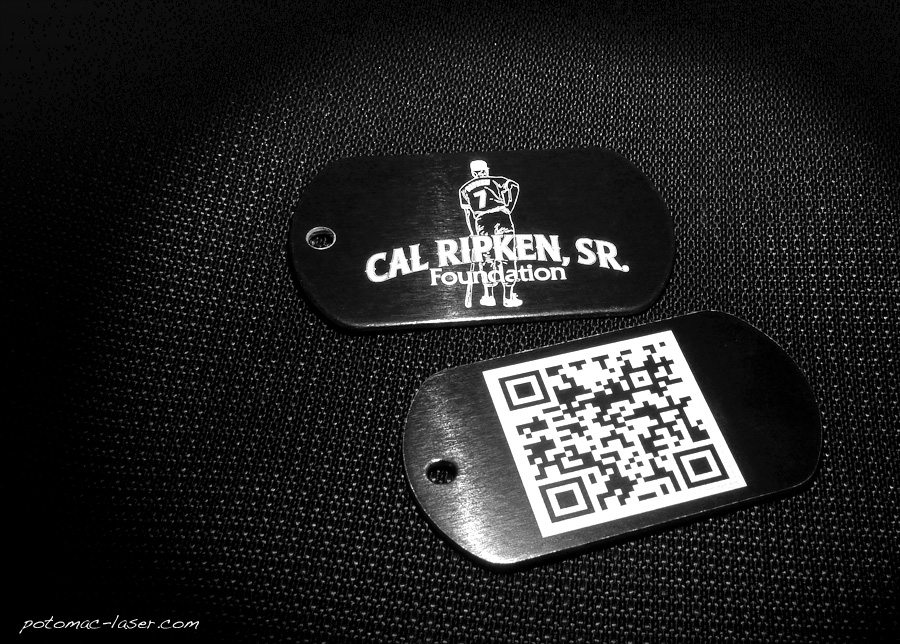 PotomacPhotonic's tweet photo. As we celebrate 30th anniversary of @MLB  @Orioles opening @CamdenYards1 this weekend in #Baltimore, remembering a cool #laser marking project w/ @CalRipkenSrFdn ! 
#MLB #Baseball #QRCodes 

https://t.co/gXbocykxv7 https://t.co/U8jhcHI85i