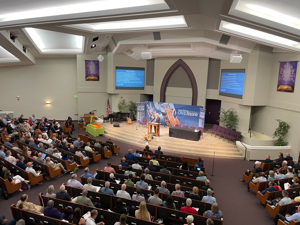 NWAdventists's tweet photo. Bill McClendon, NPUC vice president for administration, welcomes delegates, attendees and those watching online to the 29th regular NPUC Constituency Session. https://t.co/fFOASYr0RQ