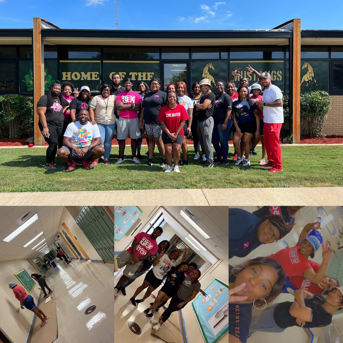 Giving back is a way of life for our Coastal South Total Experience team (Retail/Care/Network). The team leaned in to help Green Acres Middle school get spruced up for the upcoming school year 🙌🏽. #RunasOne <a href="/Mykael_Harriell/">Mykael Harriell</a> <a href="/Mary_Houston5/">Mary Houston</a> @marknolanmfn <a href="/JonFreier/">Jon Freier</a> <a href="/m_wan4life/">Wanny Manasse</a>