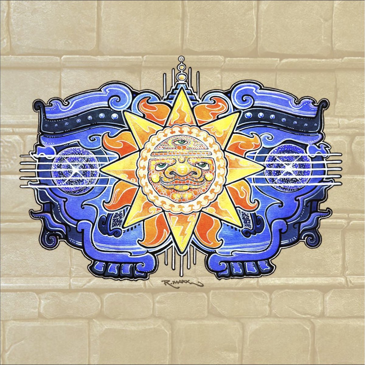 MarxRobby's tweet photo. a #Watercolor and #ink piece i did...
EnJoY the Sun out there!
#sunshine #fourdirections #dayandnight #riseandshine #goldenhour #mystery #Sol #lux #sugarskull #drawing #painting #thirdeye #paintpusher #artist #rmarx #creative #futureprimative #liveit #loveit #artlife
🔥🤩🔥 https://t.co/ZN7OyyzkLV