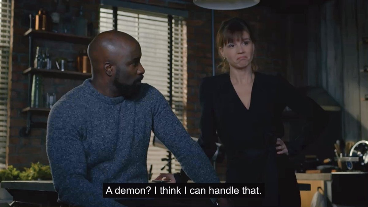 sophiedevereavx's tweet photo. demons should just start realizing they’re no match for kristen bouchard 💅🏼 #evilseries https://t.co/YfKC0IMOow