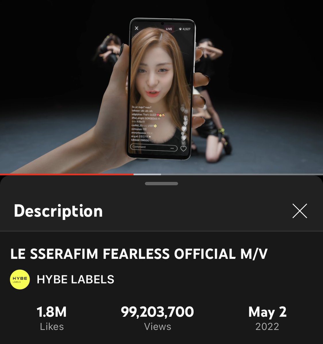 พีออน่า (fearnot) มาปั่นวิวกันค่ะ ถ้าครบ 100M ภายในวันนี้จะเป็นวันที่เราได้ทั้งชื่อด้อมและมียอดวิวเอมวีถึง 100M เลยนะ✨
