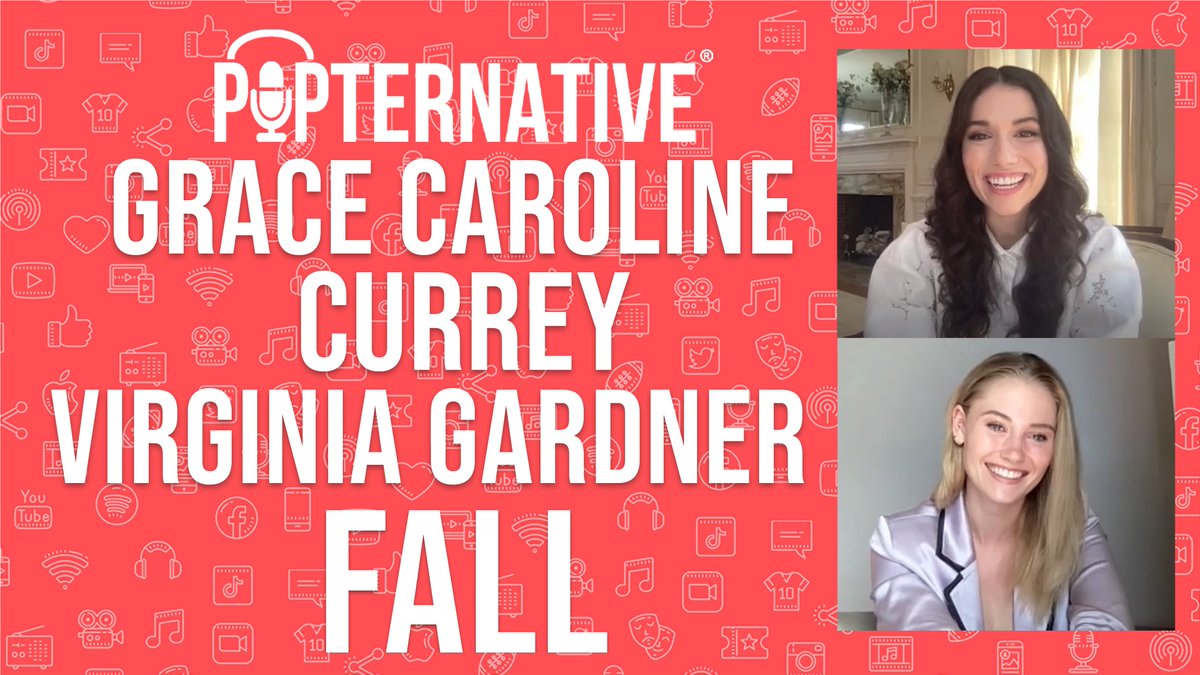 Exclusive interview with @VirginiaGardner and #GraceCarolineCurrey about @FallMovie and much more! Watch the full interview: bit.ly/3vLRMkZ @Lionsgate #FallMovie