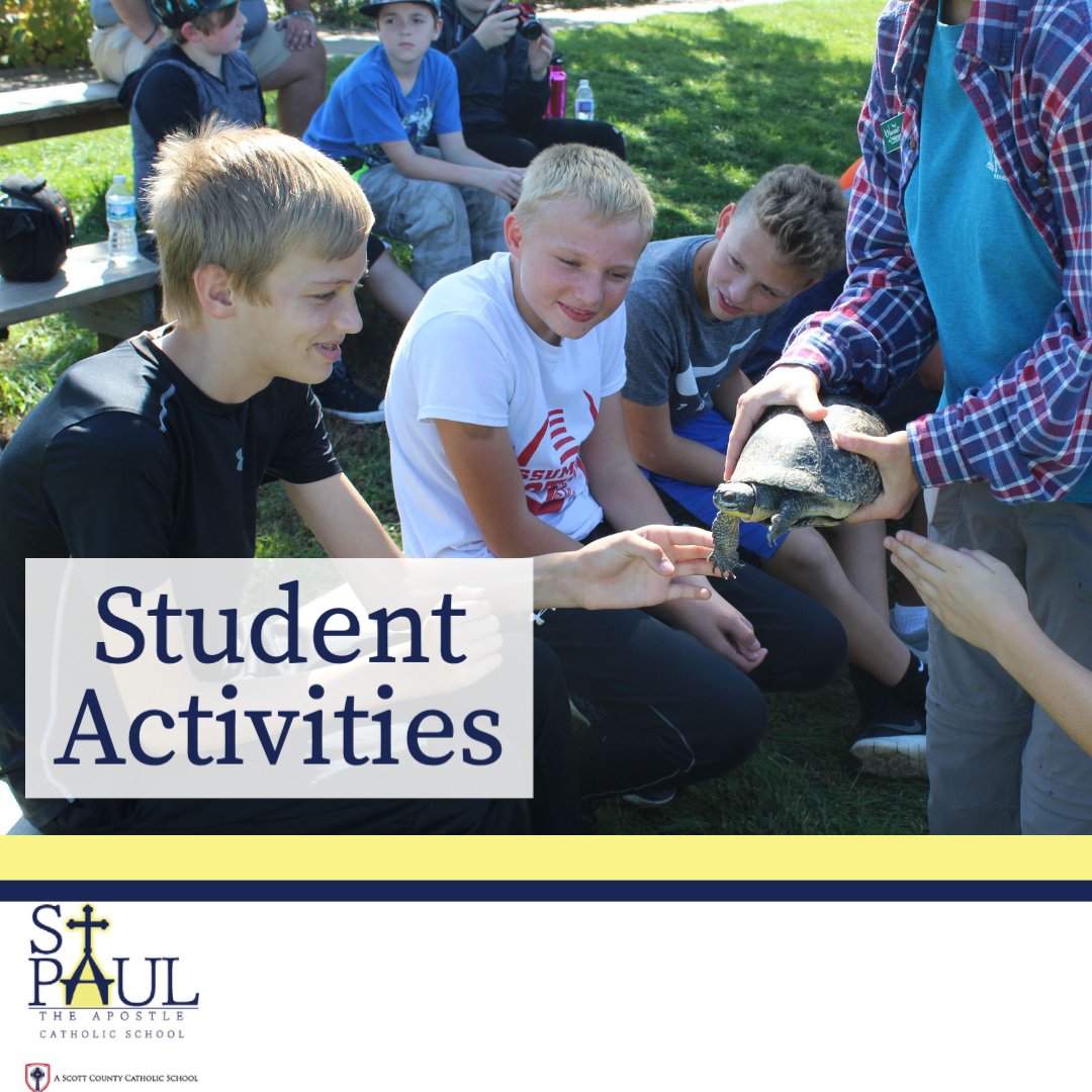 Our St. Paul the Apostle students have several activities available to them to enrich and enhance their education, while developing their leadership skills and providing service to the community.

#elementaryschool #catholiceducation #gradeschool #kindergarten #catholicschool ...