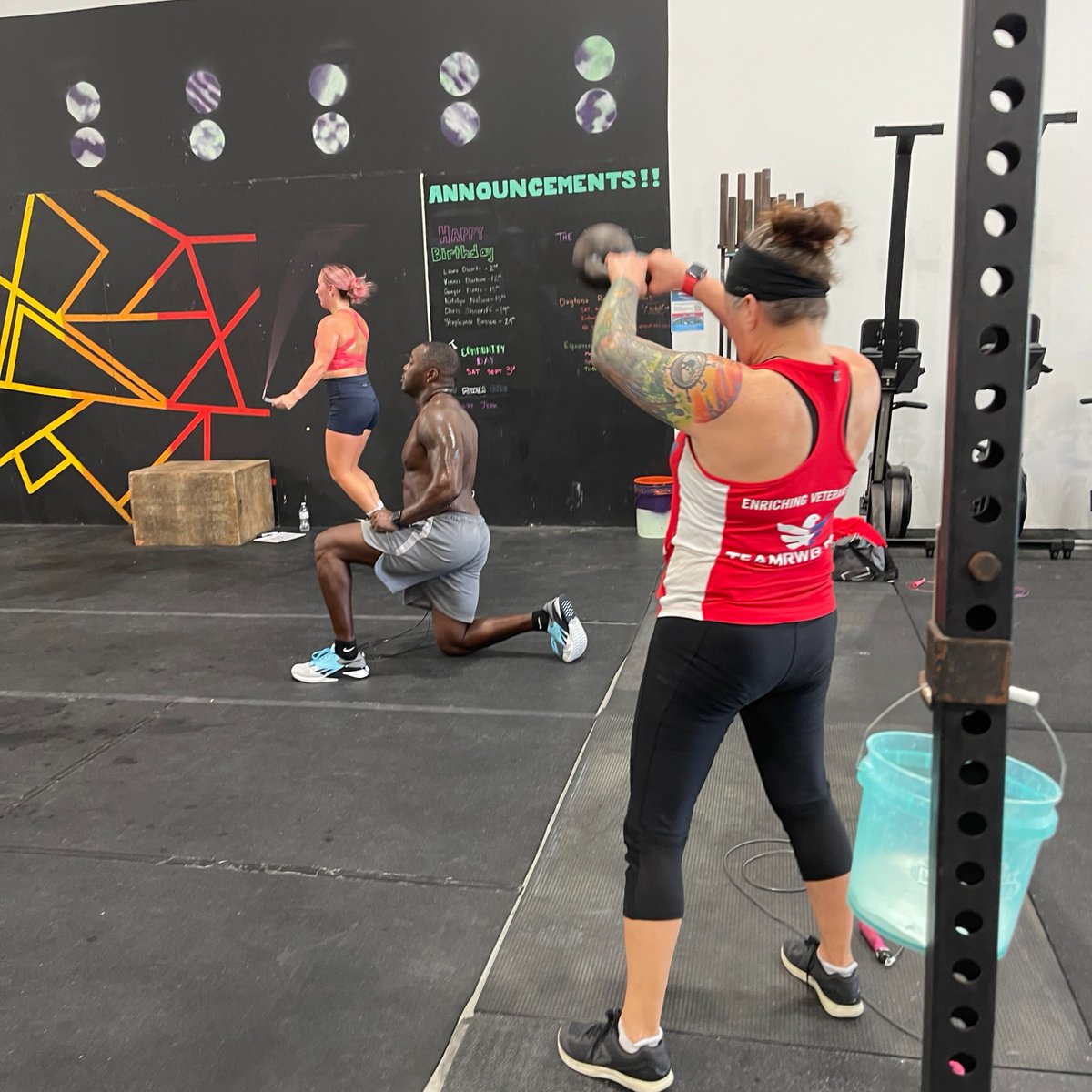 TeamRWB's tweet photo. Team RWB members honored our nation's Purple Heart recipients with their workouts as part of the #ValorChallenge, ending today, on #PurpleHeartDay.

The Purple Heart is a military distinction awarded to service members who have been wounded or killed in the line of duty. https://t.co/mL4os8zQnO