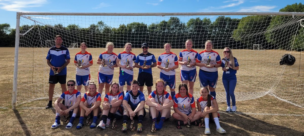 The Maddsys (@maddsys) on Twitter photo So our Ladies went to the tournament and....
WON THE GROUP GAMES...🎉
GOT TO SEMI FINAL TO PLAY GROUP B...🥳
WON THE SEMI FINAL...⚽️⚽️
GOT TO THE FINAL!!! 😳
BECOME RUNNERS UP OF THE <a href="/GBFCLadies/">Great Bradfords FC Ladies</a> MAUREEN BAKER MEMORIAL TOURNAMENT⚽️🏆
CONGRATS TO <a href="/FcStanway/">Stanway Rovers Ladies FC</a> ON THE WIN.🎉
#soproud So our Ladies went to the tournament and....
WON THE GROUP GAMES...🎉
GOT TO SEMI FINAL TO PLAY GROUP B...🥳
WON THE SEMI FINAL...⚽️⚽️
GOT TO THE FINAL!!! 😳
BECOME RUNNERS UP OF THE <a href="/GBFCLadies/">Great Bradfords FC Ladies</a> MAUREEN BAKER MEMORIAL TOURNAMENT⚽️🏆
CONGRATS TO <a href="/FcStanway/">Stanway Rovers Ladies FC</a> ON THE WIN.🎉
#soproud