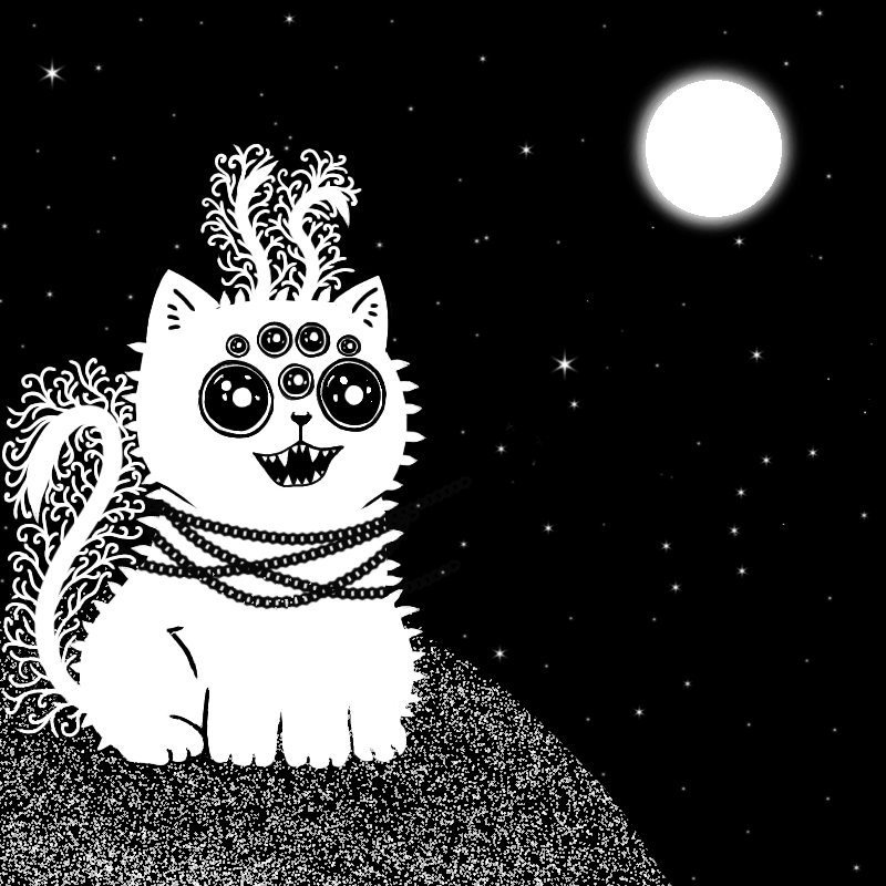 Another unusual space kitten was born today!  His name is Bruno♥️😻🐈‍⬛
1/1 NFT
Price: 0.05 ETH
Polygon
#nft #NFTCollection #nftart #nftsale #NFTCommmunity #cat #space #alien #nftcollector opensea.io/assets/matic/0… через <a href="/opensea/">OpenSea</a>