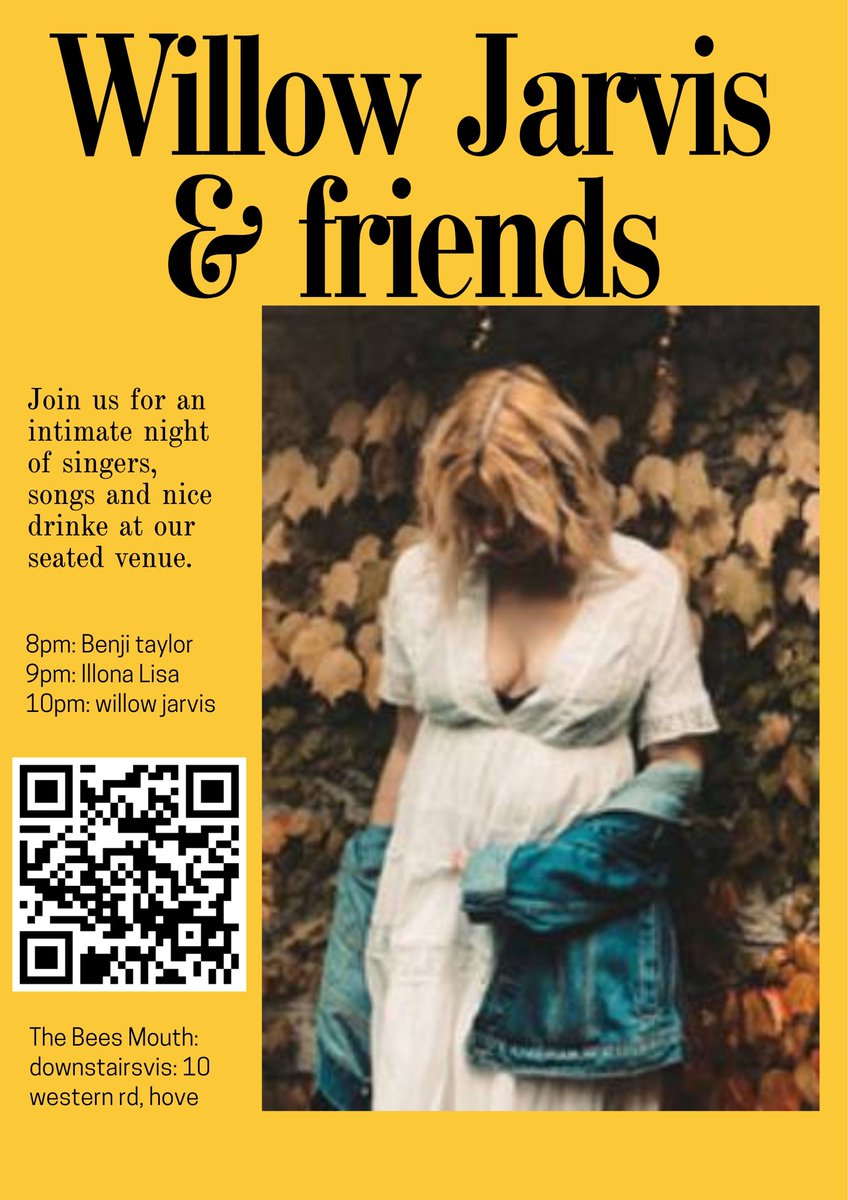 willow jarvis at the bees mouth, hove. 18th aug.

#musiclovers #brighton #brightonandhove #musician #brightonmusic #brightonmusicscene #brightonuni #student #bimm #waterbear #bugle #localmusic #sussexevents #brightonevents