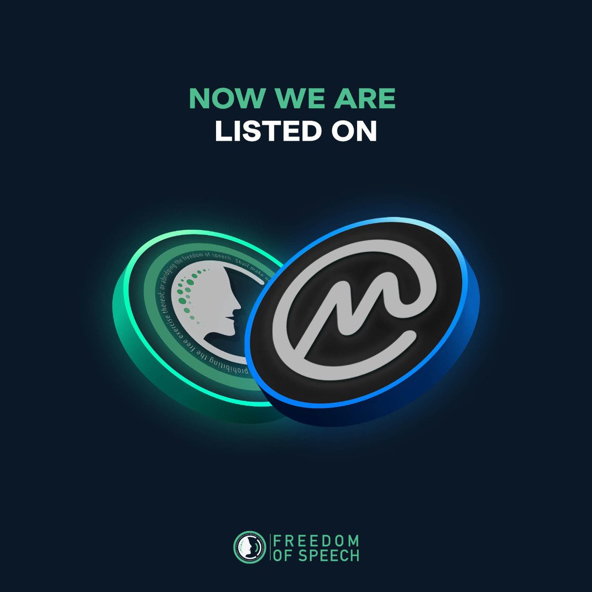 We are happy to announce that we are now listed on <a href="/coinmarketcap/">CoinMarketCap</a>

#1amd #freespeechtoken #freespeech