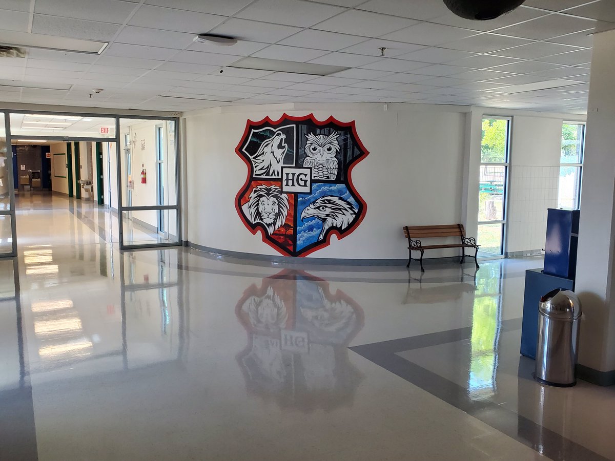 GonzalesF_M's tweet photo. GISD Custodial and Maintenance our  school floors are shinny like a new penny! Ready for the first day!
 Keep up the great work! https://t.co/aCzd8YdrTD